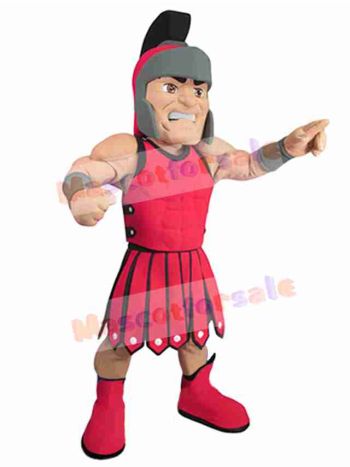 Spartan mascot costume