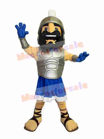 Spartan mascot costume