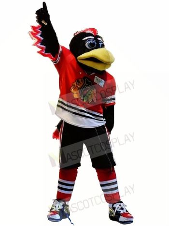 Chicago Blackhawks Tommy Hawk Mascot Costume 